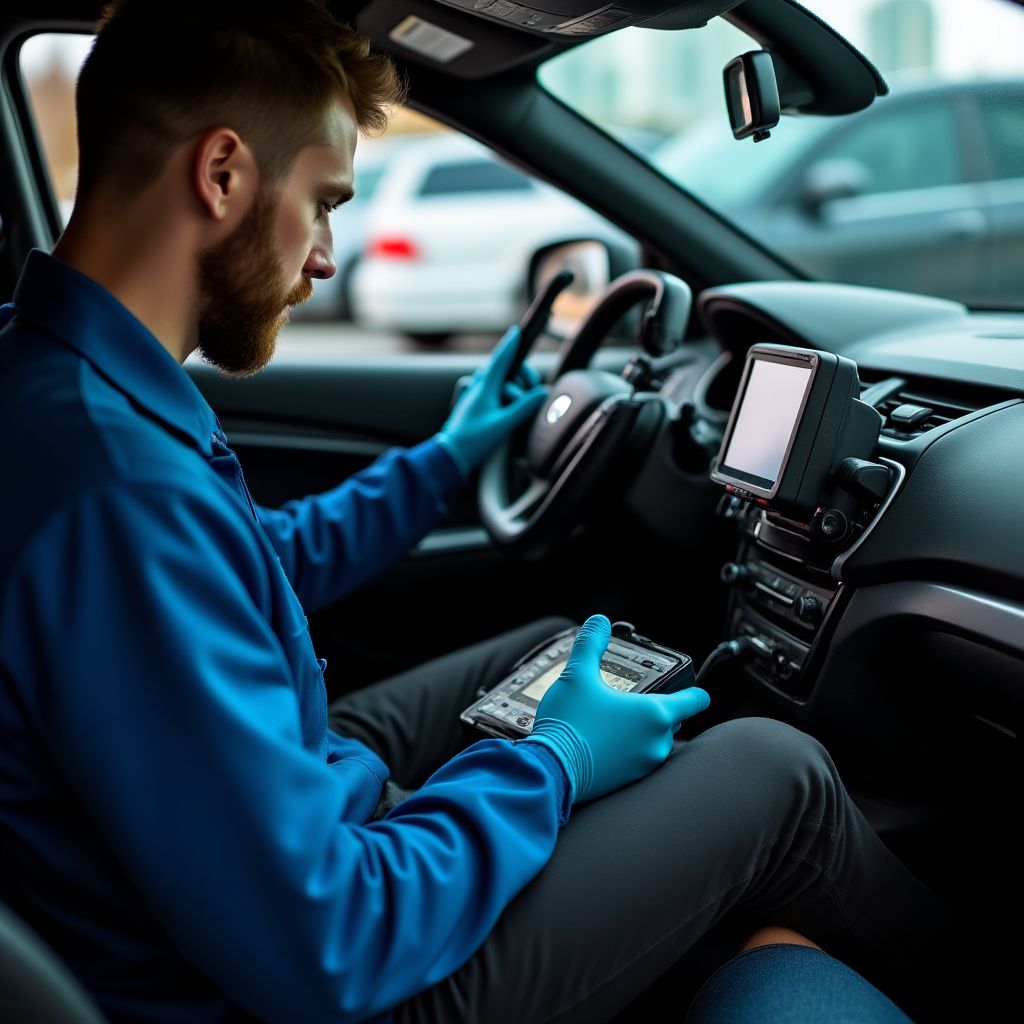 Diagnóstico electrónico de vehículo